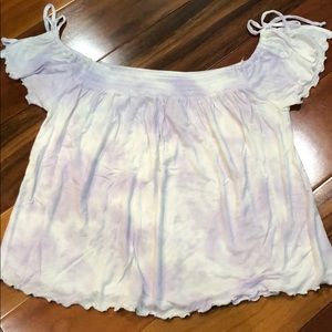 Off the shoulder shirt